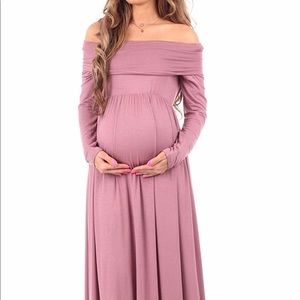 Mother Bee Maturity Over The Shoulder Dress